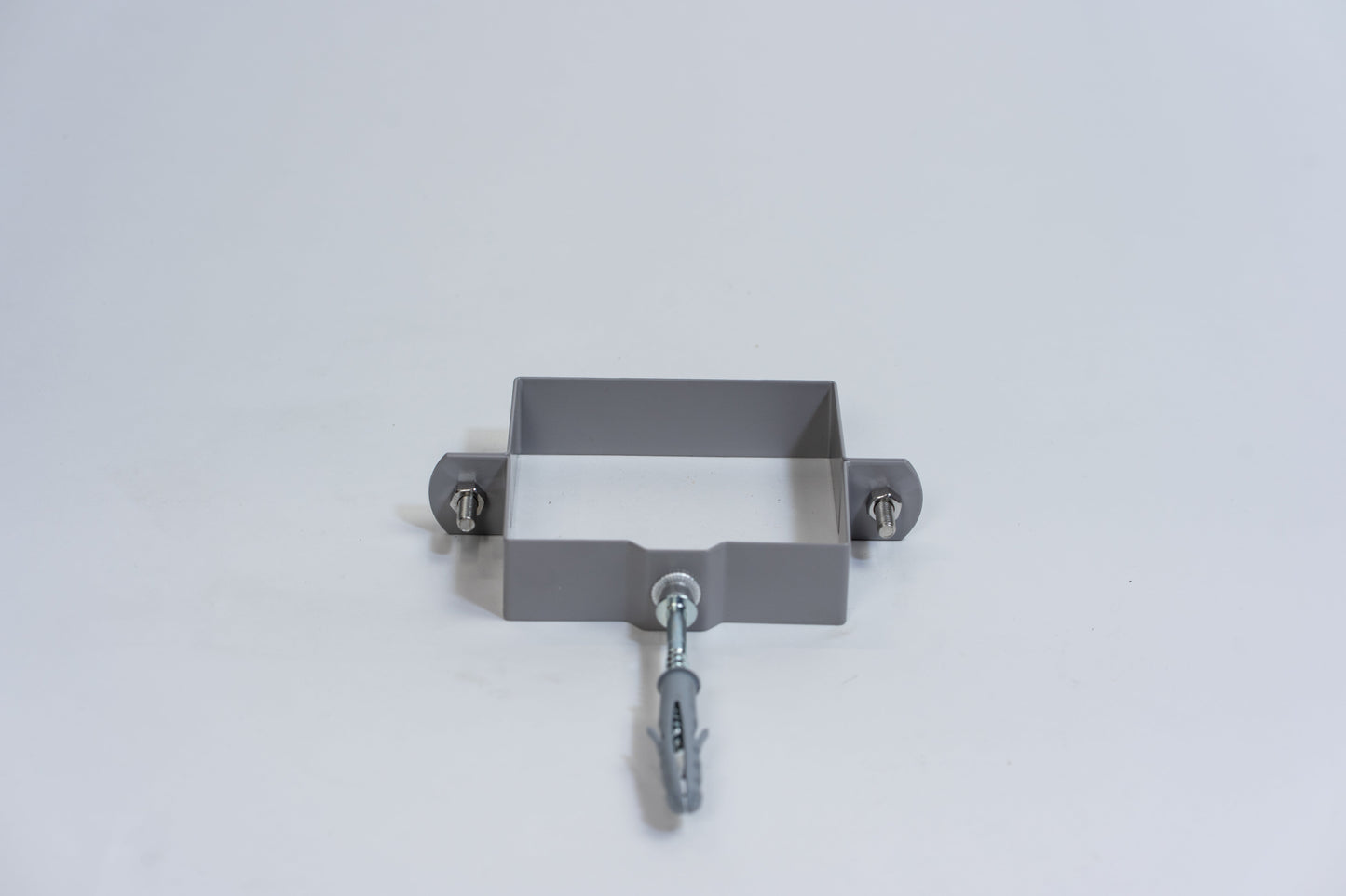 Aluminium HWA Beugel Vierkant Buis 100 Grijs RAL 7036