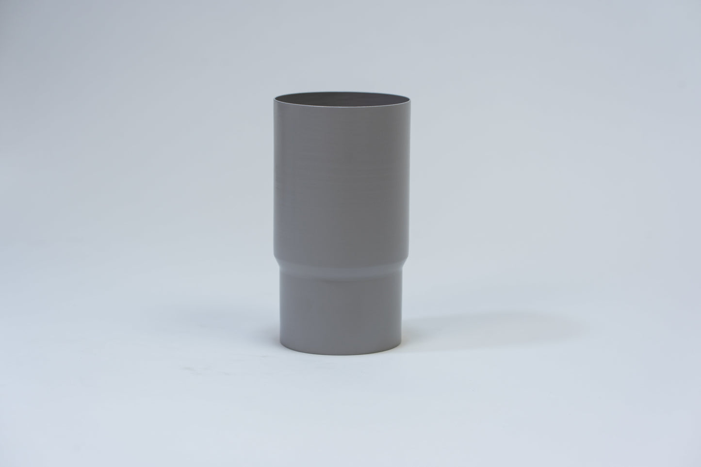 Aluminium HWA Schuifmof Rond Ø80 Grijs (h = 150 mm)