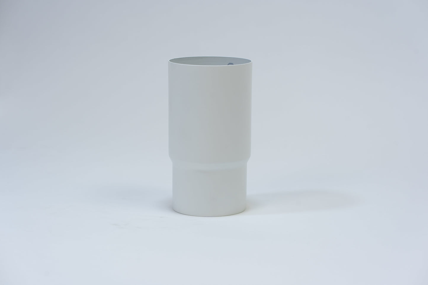 Aluminium HWA Schuifmof Rond Ø80 Wit RAL9010 (h = 150 mm)