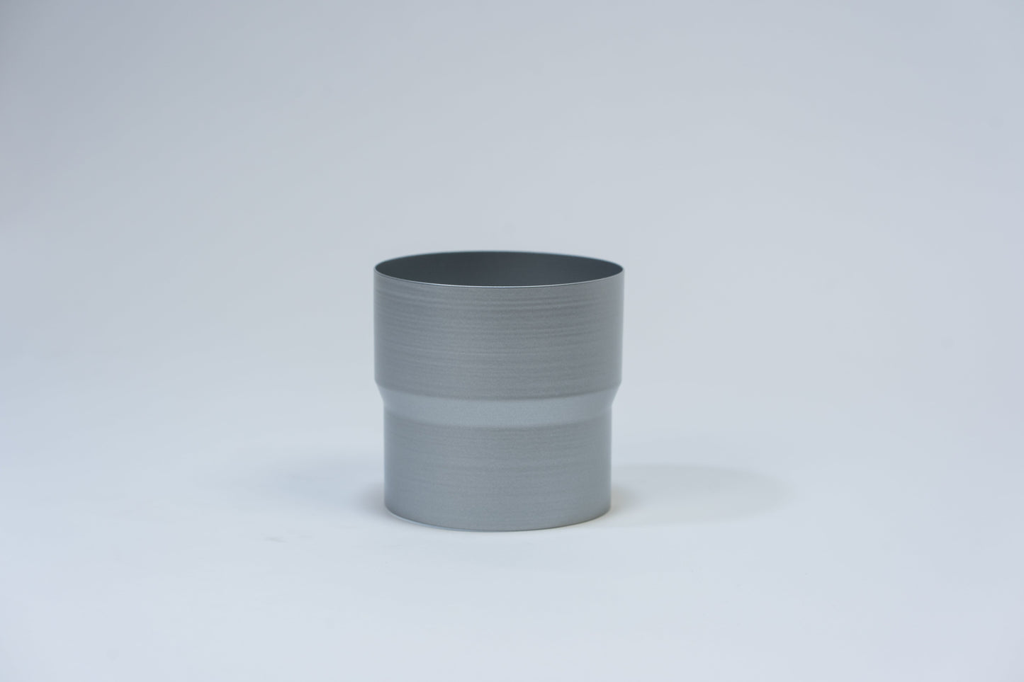 Aluminium HWA Mof Rond Ø100 Zilver RAL 9006