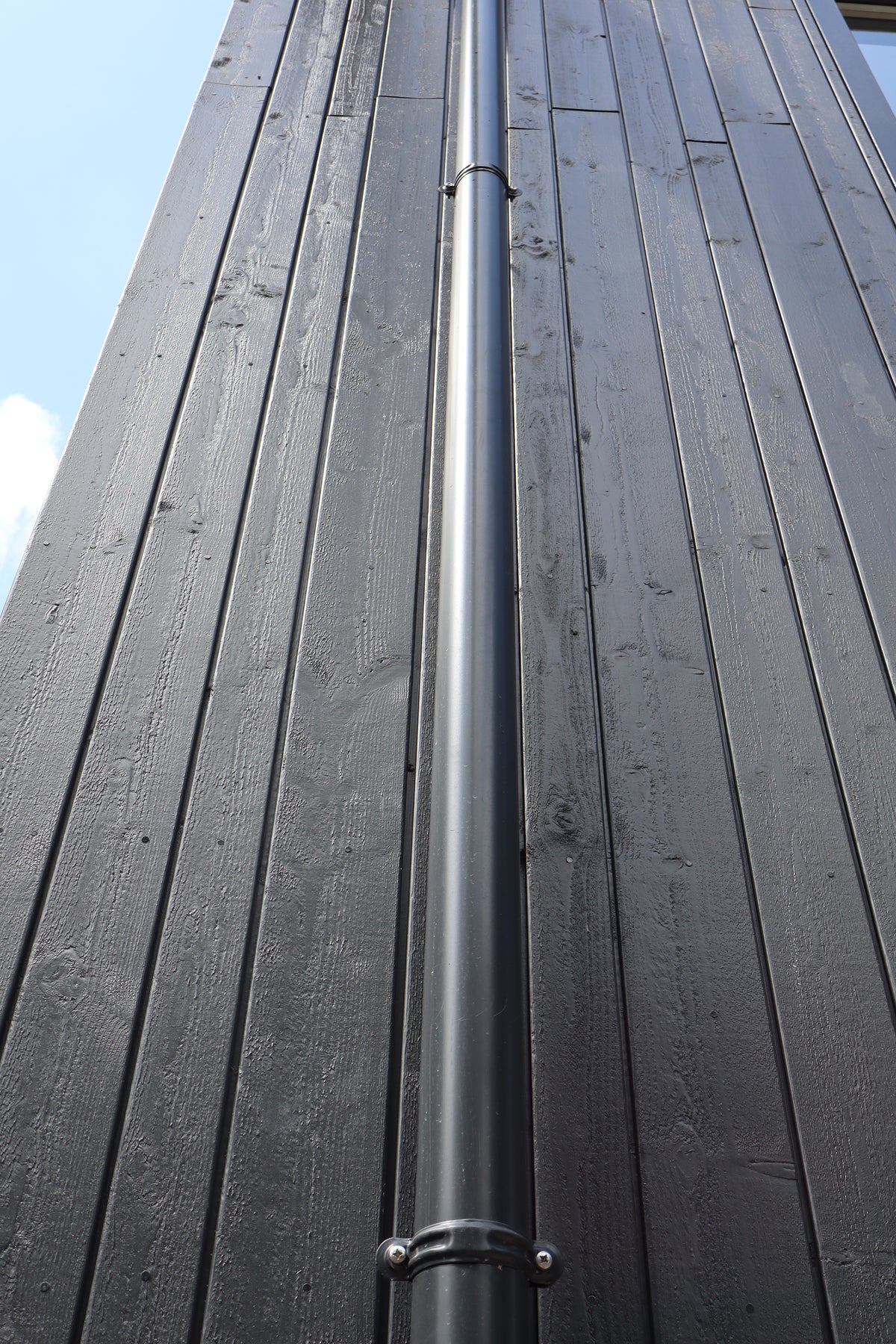 Aluminium HWA Buis Rond Ø80 mm Wit RAL-9010