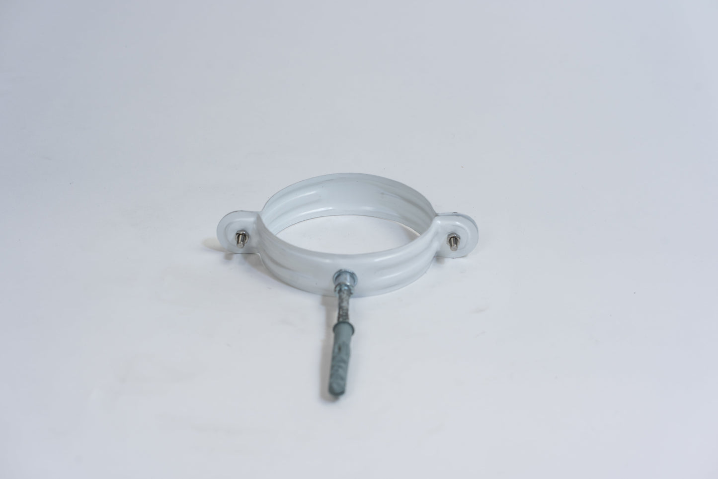 Aluminium HWA Beugel Rond Buis Ø100 Wit RAL 9010