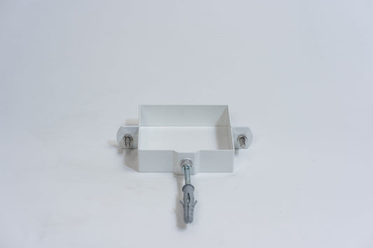 Aluminium HWA Beugel Vierkant Buis 100 Wit RAL 9010