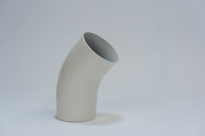 Aluminium HWA Bocht 40° Rond Ø100 Crème
