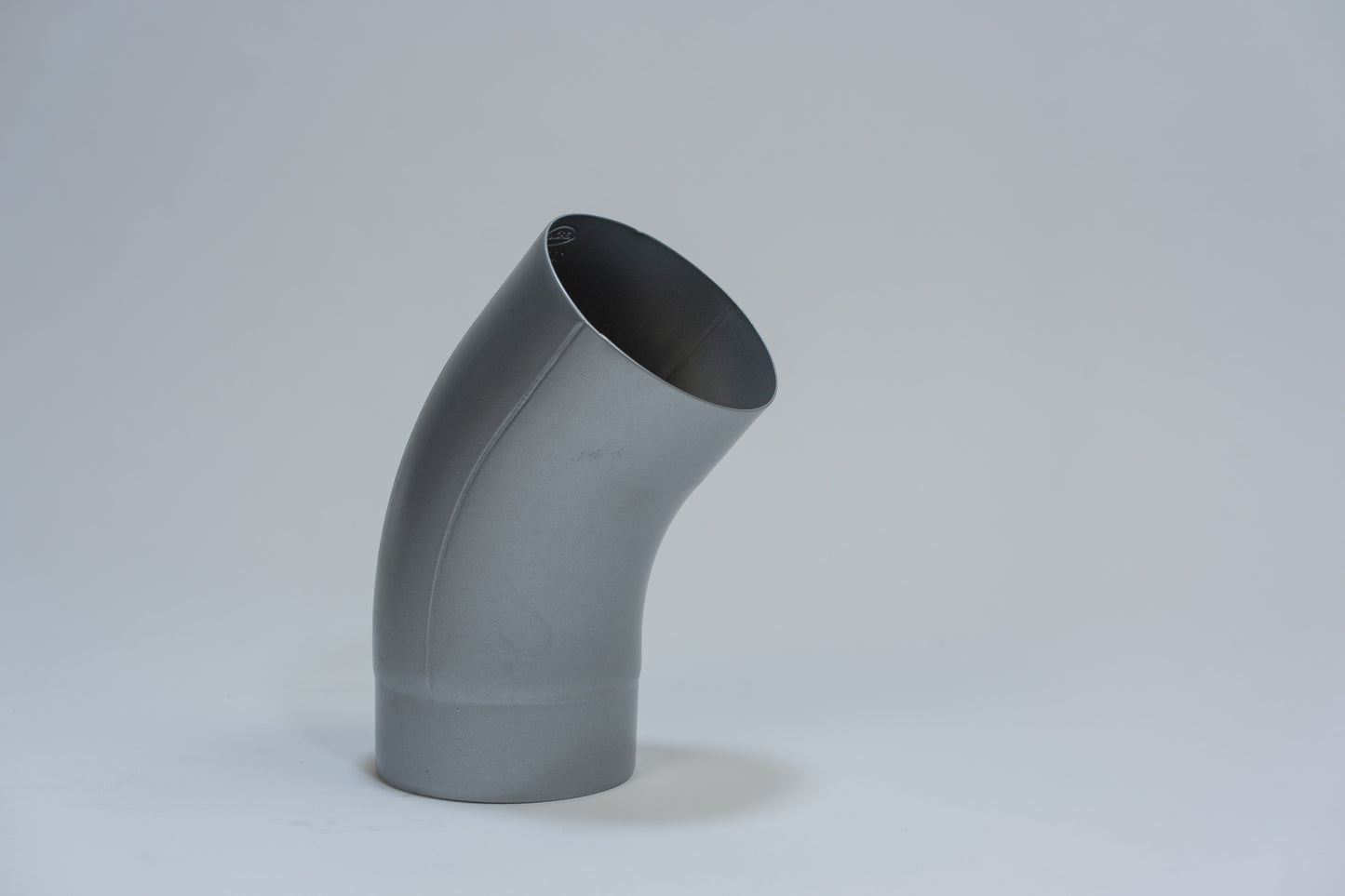 Aluminium HWA Bocht 40° Rond Ø100 Zilver