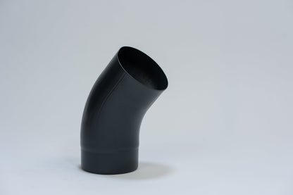 Aluminium HWA Bocht 40° Rond Ø100 Antraciet