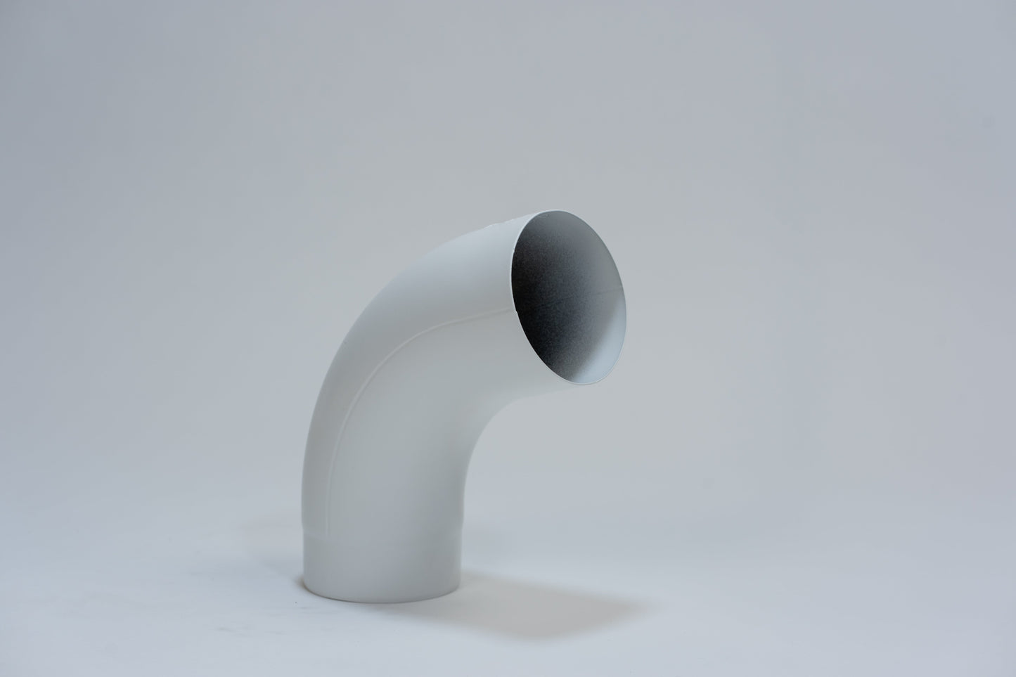 Aluminium HWA Bocht 72° Rond Ø80 Wit