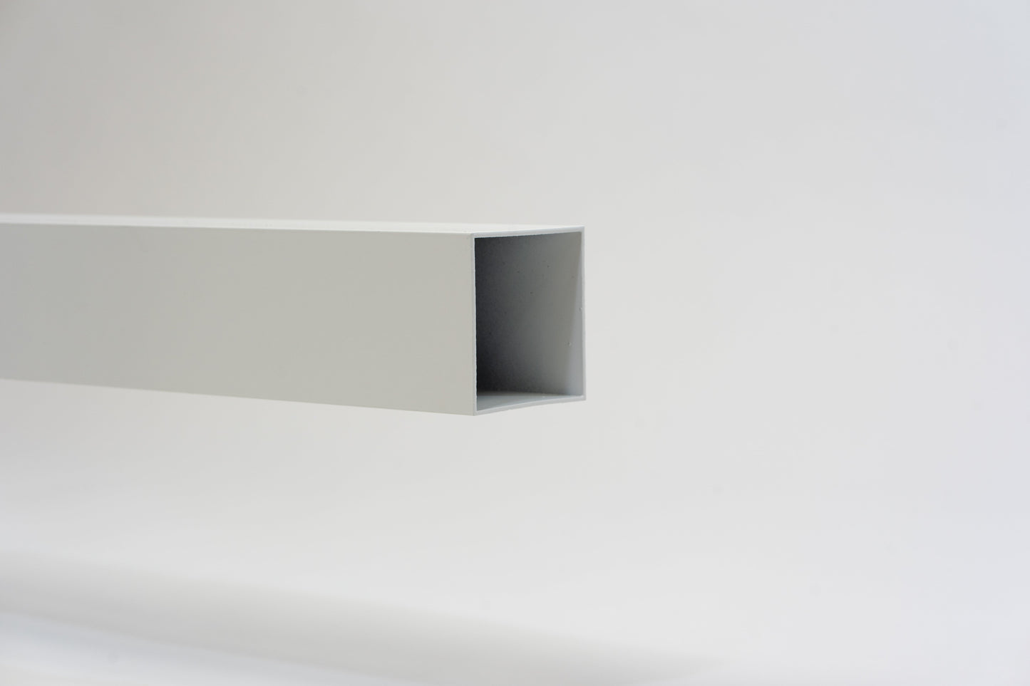 Aluminium HWA Buis Vierkant 80 Wit RAL9010