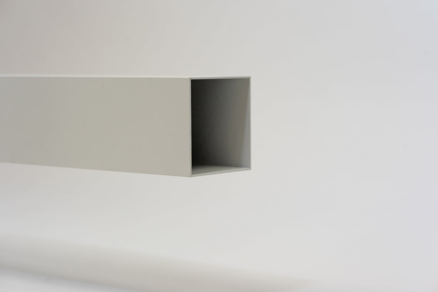 Aluminium HWA Buis Vierkant 100 Wit RAL9010