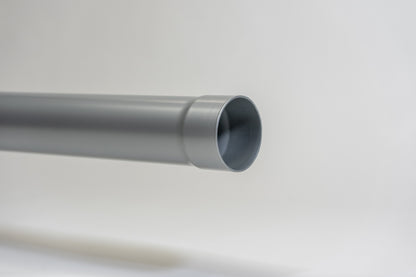 Aluminium HWA Buis Rond Ø80 mm Zilver RAL-9006