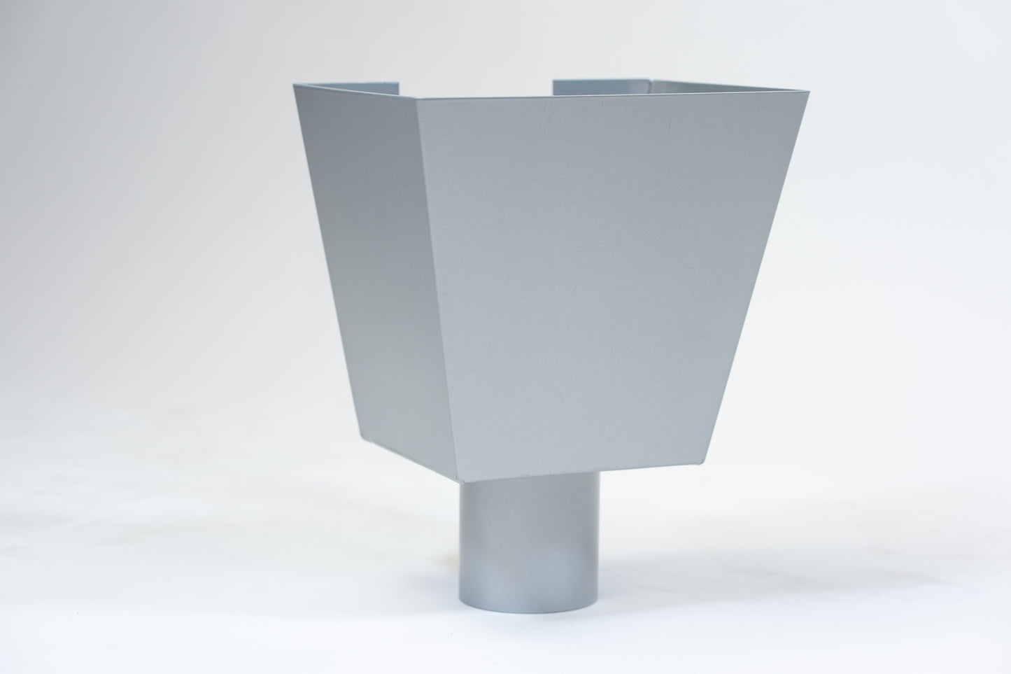 Aluminium Vergaarbak Vierkant 200x250 Ø100mm Kleur n.t.b.